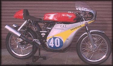 Honda 350 Twin Classic Racing Motorcycle